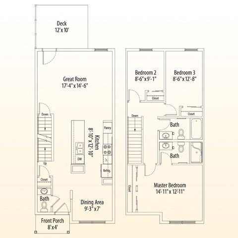 645 Travis Way 2-3 Beds Townhouse for Rent - Photo Gallery 27